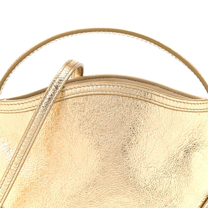 Givenchy Metallic Tumbled Calfskin Nano Voyou Bag Golden Sand 8 of 10