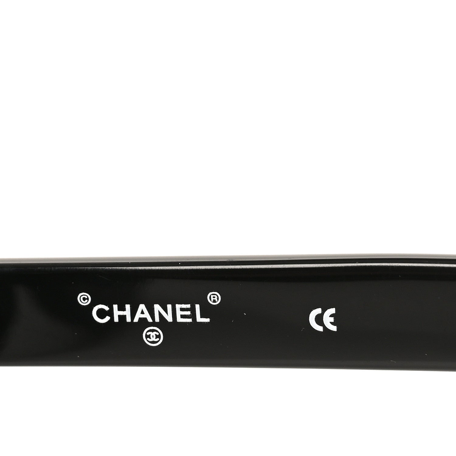 Chanel Round 01945 94305 Sunglasses Black White 5 of 7