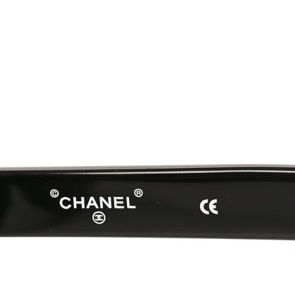 Chanel Round 01945 94305 Sunglasses Black White 5 of 7