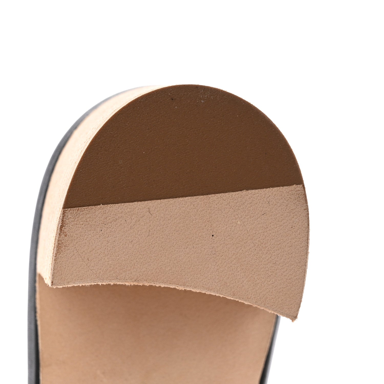 Hermes Calfskin Oasis Sandals 38 Black 12 of 16