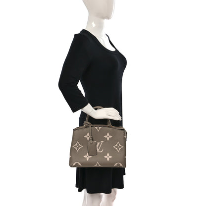 Louis Vuitton Empreinte Monogram Giant Petit Palais Tourterelle Creme 2 of 8