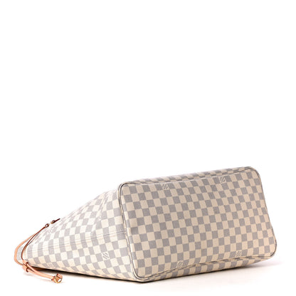Louis Vuitton Damier Azur Neo Neverfull GM Rose Ballerine 3 of 4