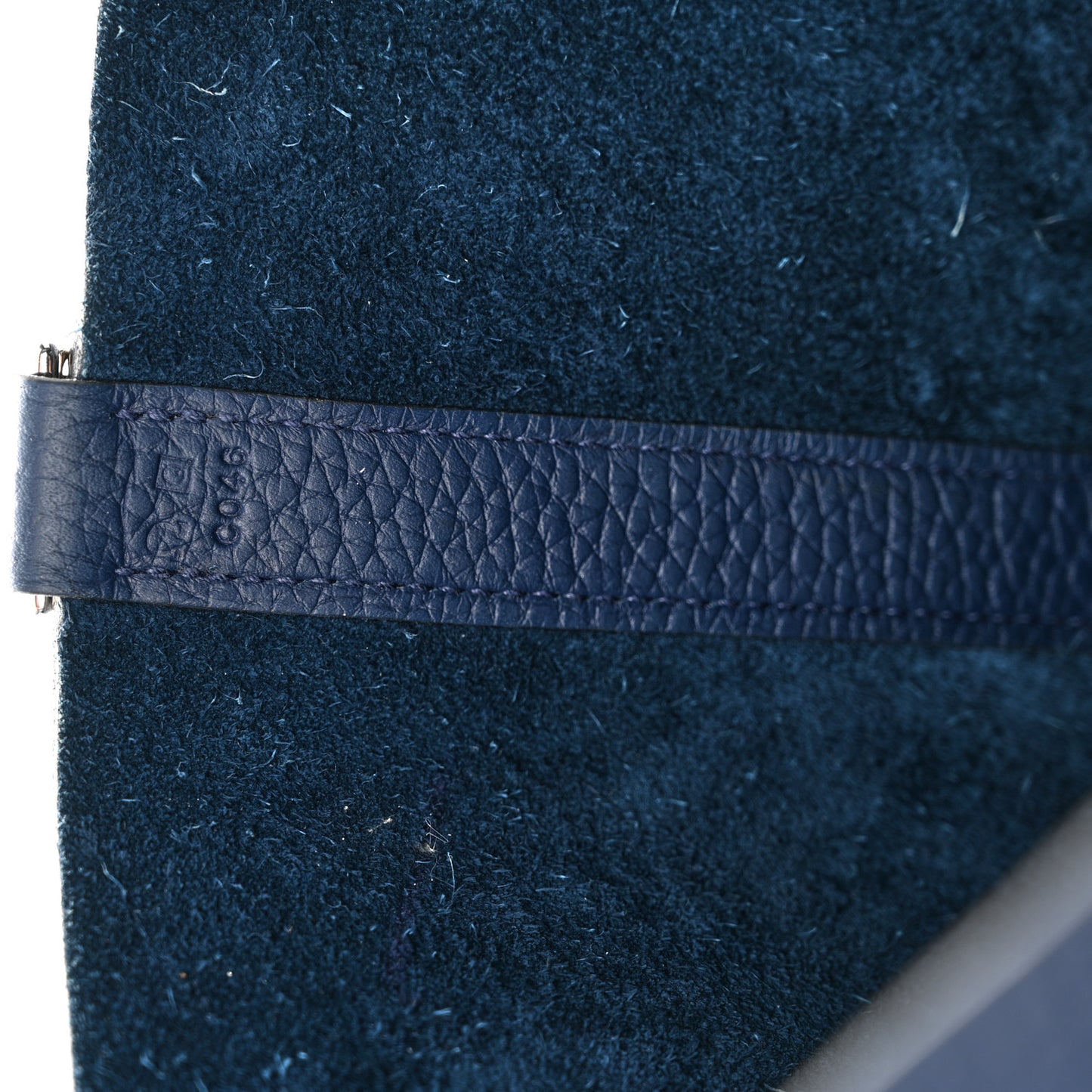 Taurillon Clemence Picotin Lock 26 GM Bleu Saphir