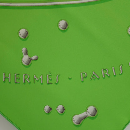 Hermes Silk Vif Argent Scarf 90 5 of 8