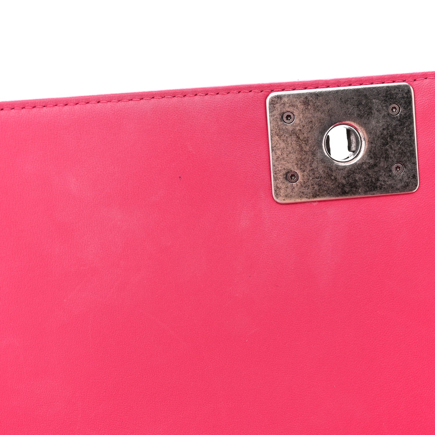 Chanel Lambskin Quilted New Medium Boy Flap Pink 19 of 19