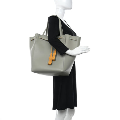 Celine Smooth Calfskin Medium Belt Cabas Phantom Arctic 2 of 9