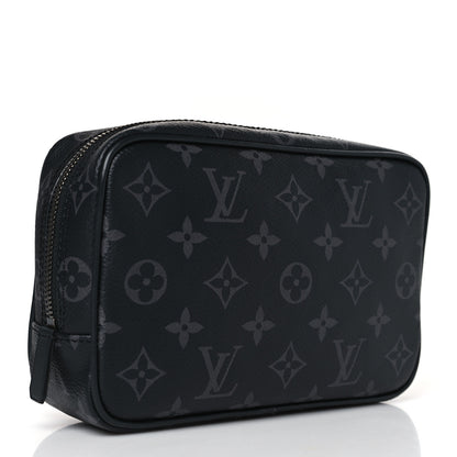 Louis Vuitton Monogram Eclipse Toilet Pouch PM 3 of 8