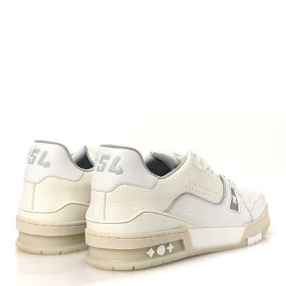 Louis Vuitton Calfskin Mens LV Trainer Sneakers 10 White 5 of 11