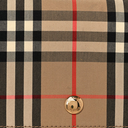 Burberry Vintage Check Hackberry Crossbody Bag Archive Beige Black 7 of 9