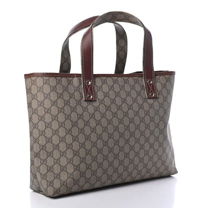 Gucci GG Plus Monogram Medium Signature Web Loop Tote Brown 2 of 5