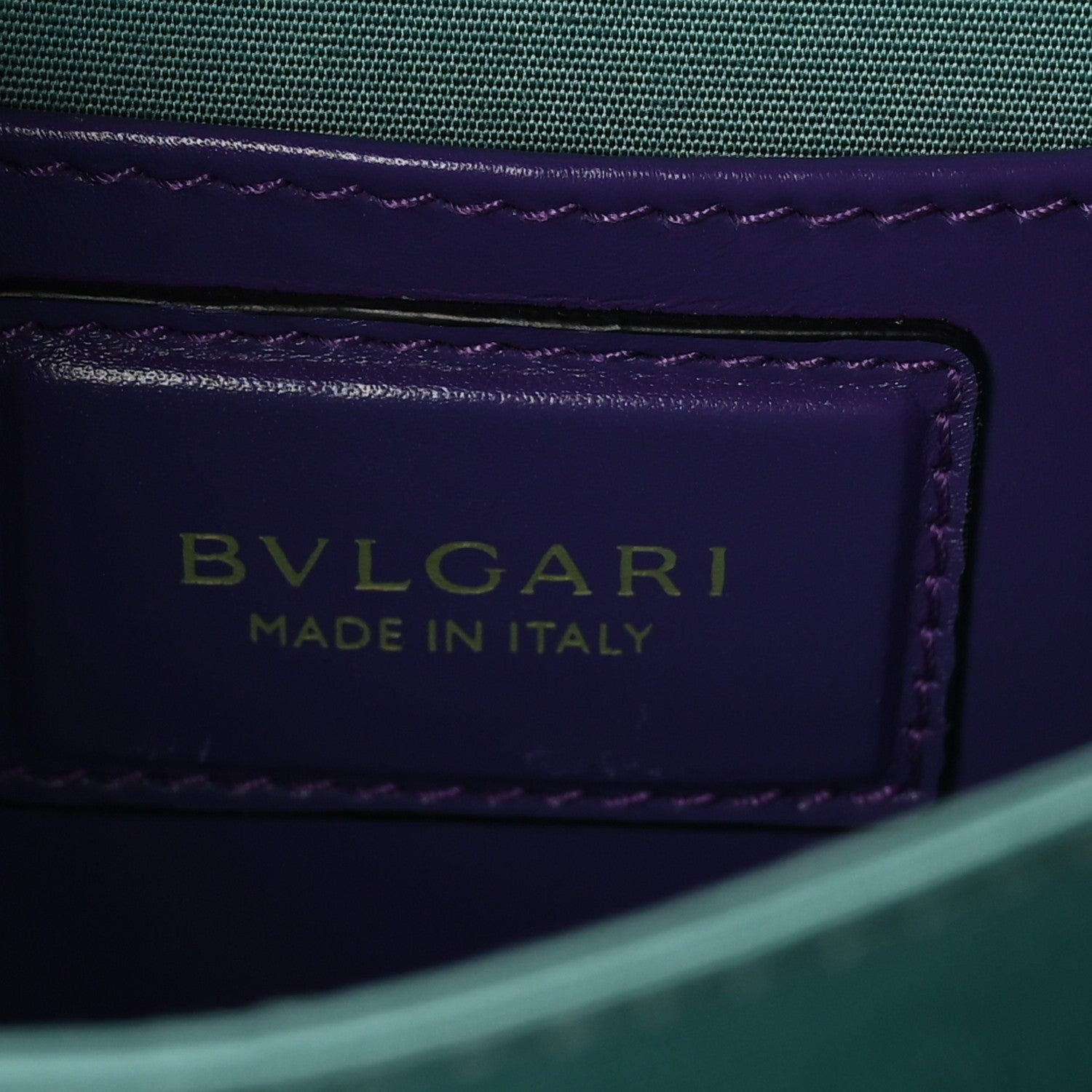 Bulgari Calfskin Serpenti Forever Top Handle Purple 11 of 17