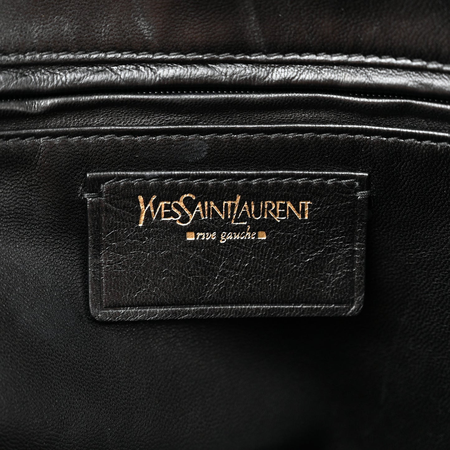 Ostrich Muse Messenger Bag Black
