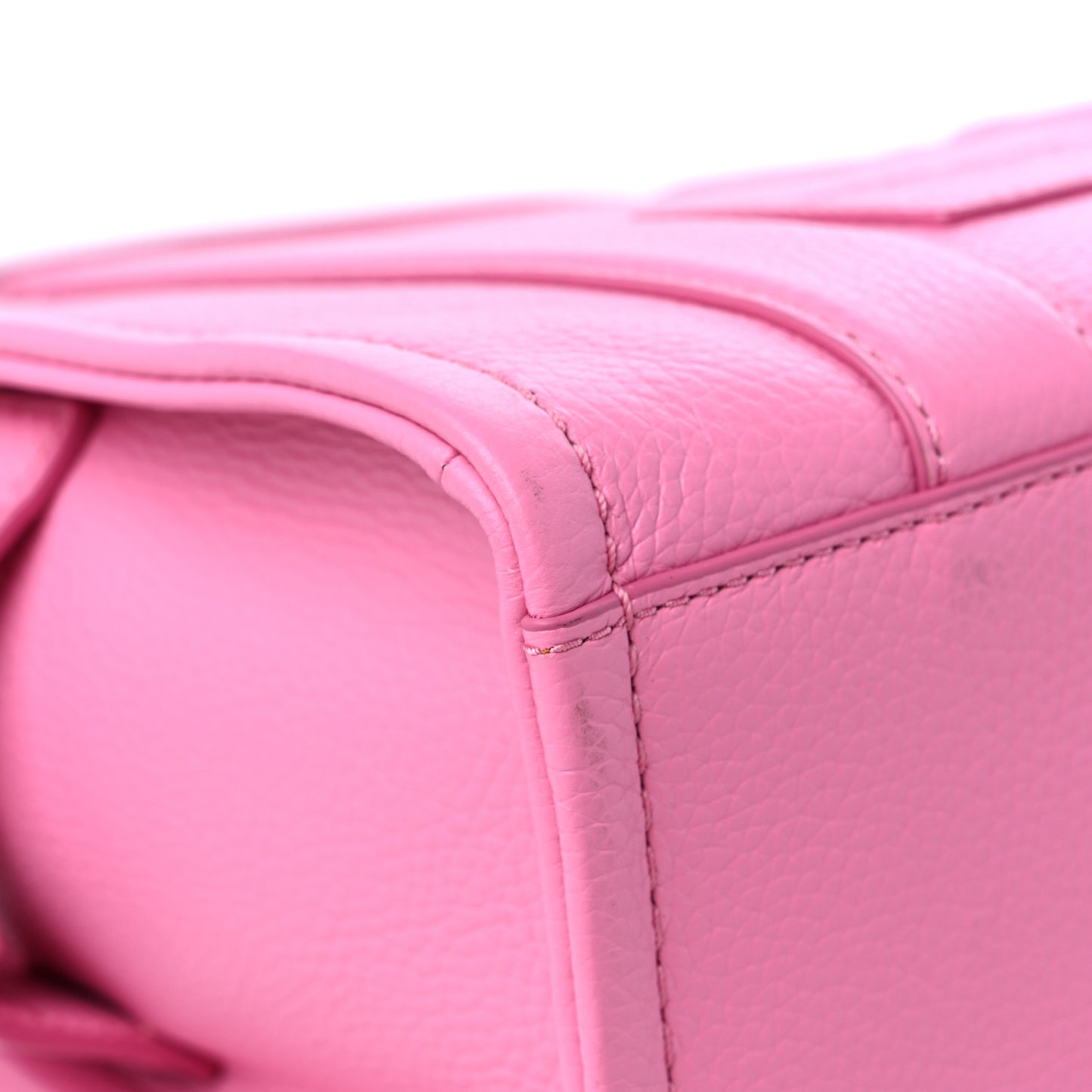 Grained Calfskin Small The Tote Bag Candy Pink