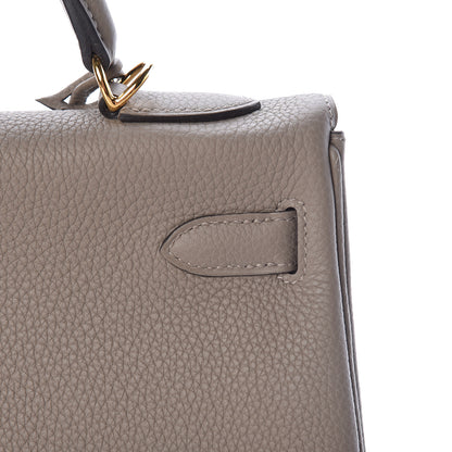 Hermes Togo Kelly Retourne 32 Gris Asphalte 19 of 47