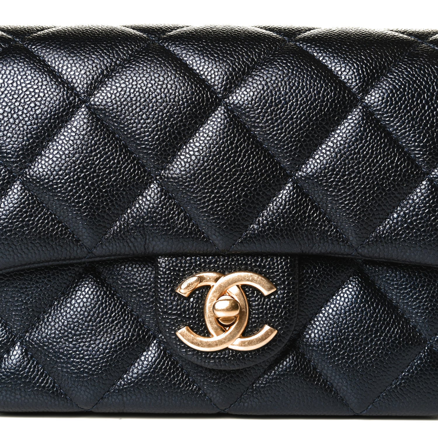Chanel Iridescent Caviar Quilted Mini My Perfect Flap Black 8 of 12