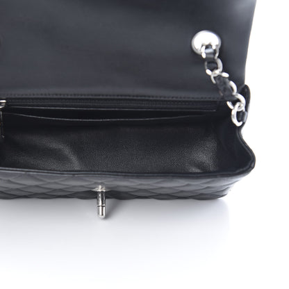 Chanel Lambskin Quilted Mini Rectangular Flap Black 5 of 11