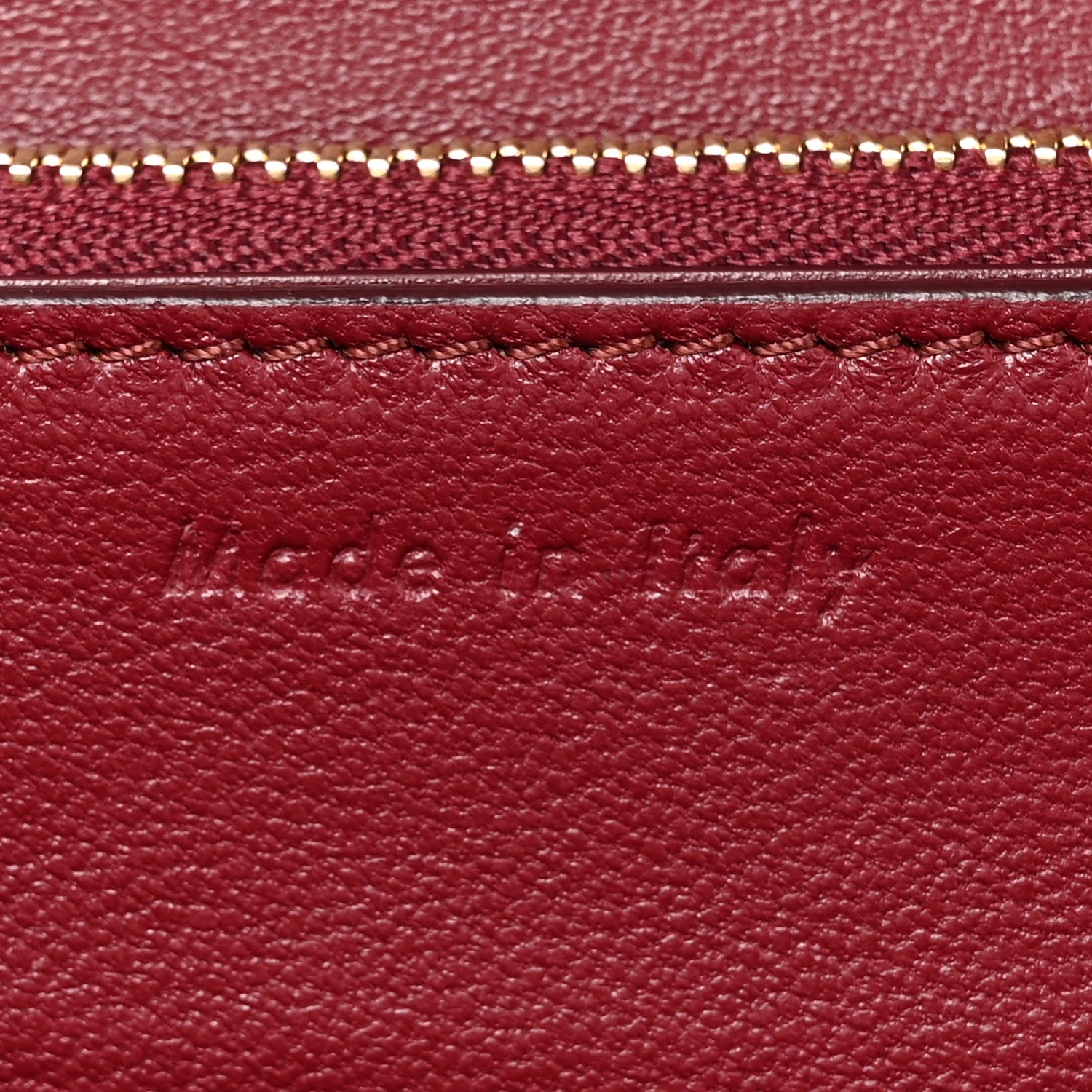 Celine Box Calfskin Medium Classic Box Flap Bag Burgundy 7 of 16
