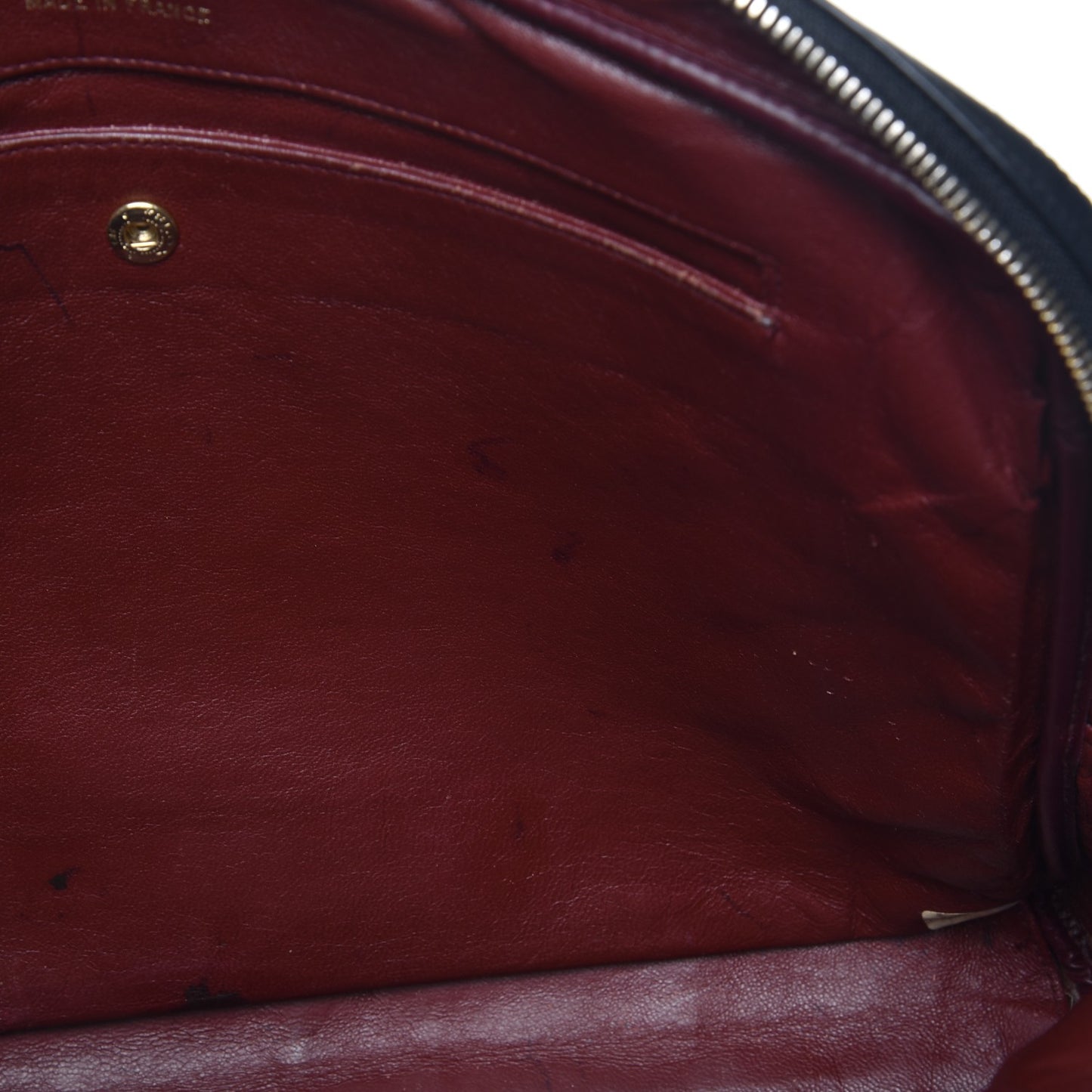 Lambskin Quilted Shoulder Bag Black