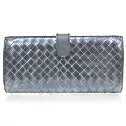 Bottega Veneta Nappa Intrecciato Continental Wallet Metallic 2 of 9