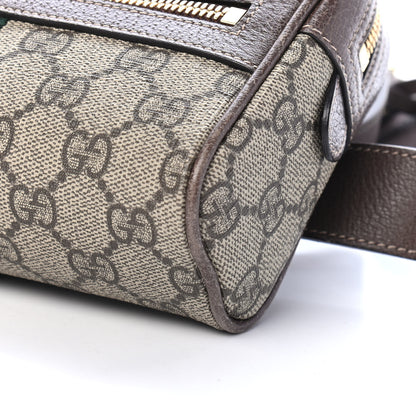 Gucci GG Supreme Monogram Web Small Ophidia Belt Bag 85 34 Dark Brown 9 of 9