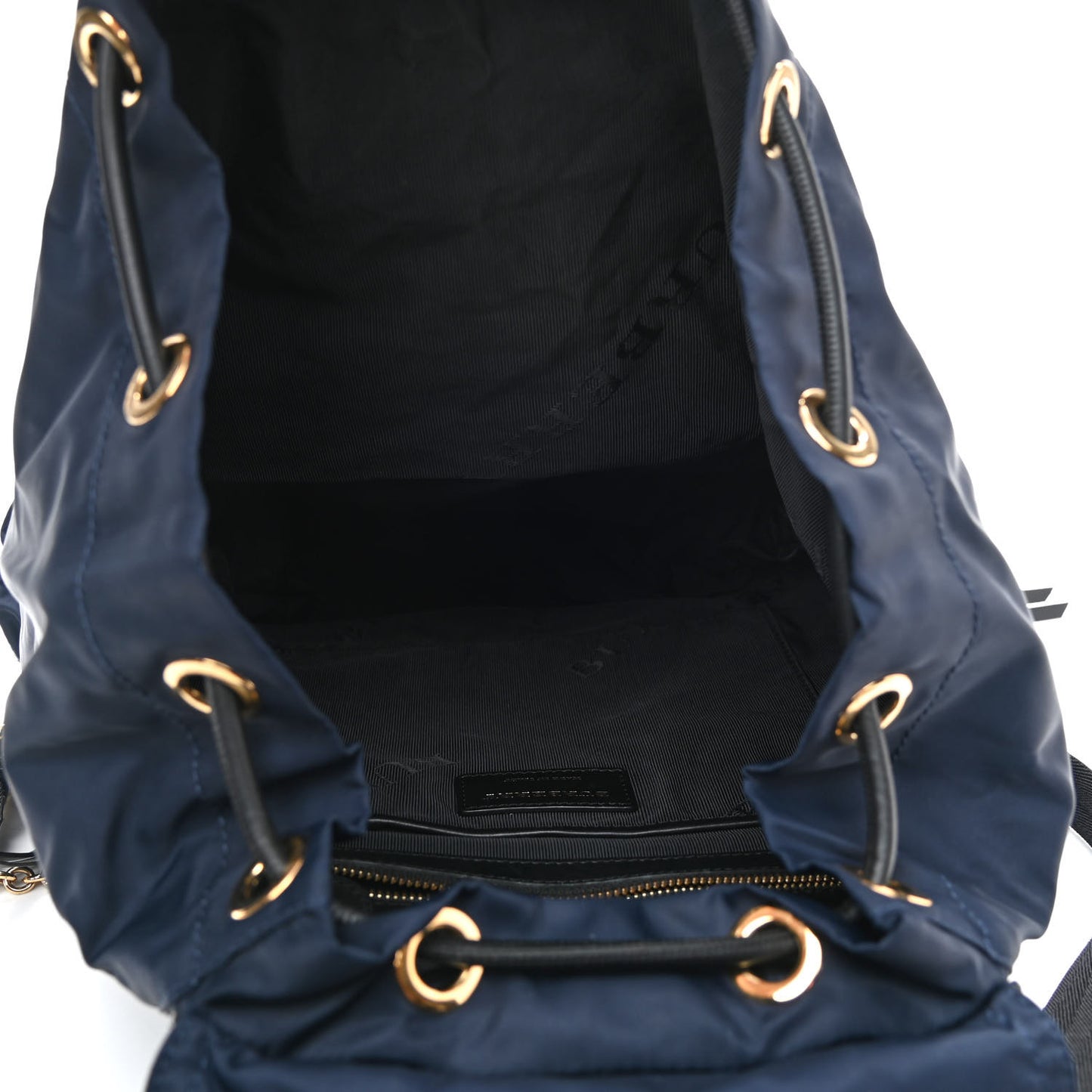 Nylon Medium Rucksack Backpack Ink Blue