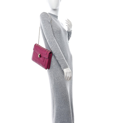 Bulgari Calfskin Serpenti Forever Shoulder Bag Pink 2 of 8