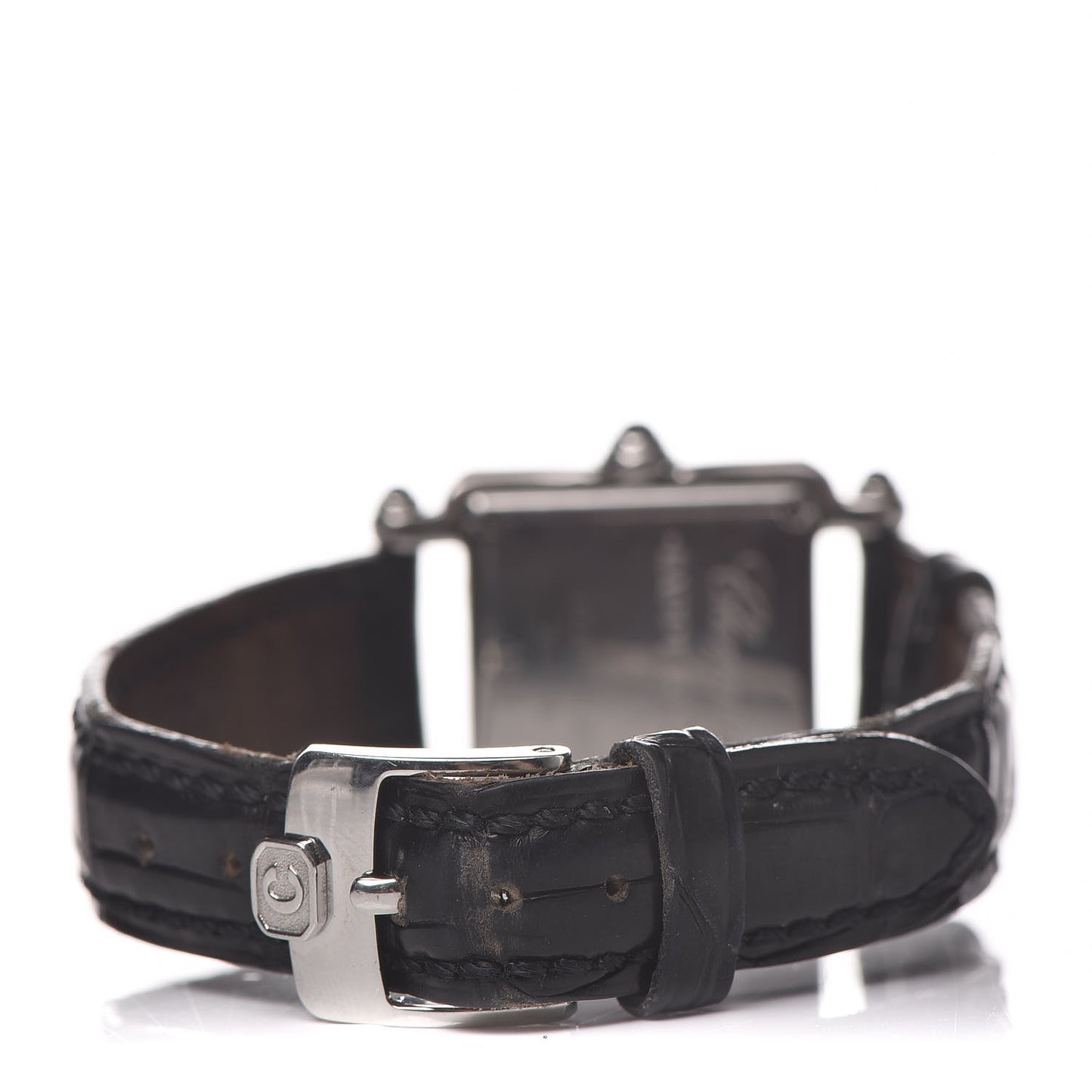 Stainless Steel Alligator 5 Diamond 23mm Happy Sport Quartz Watch