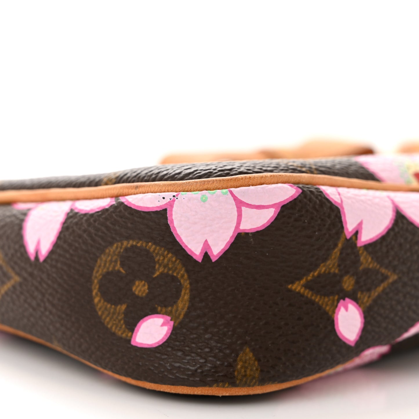 Monogram Cherry Blossom Pochette Accessories Brown