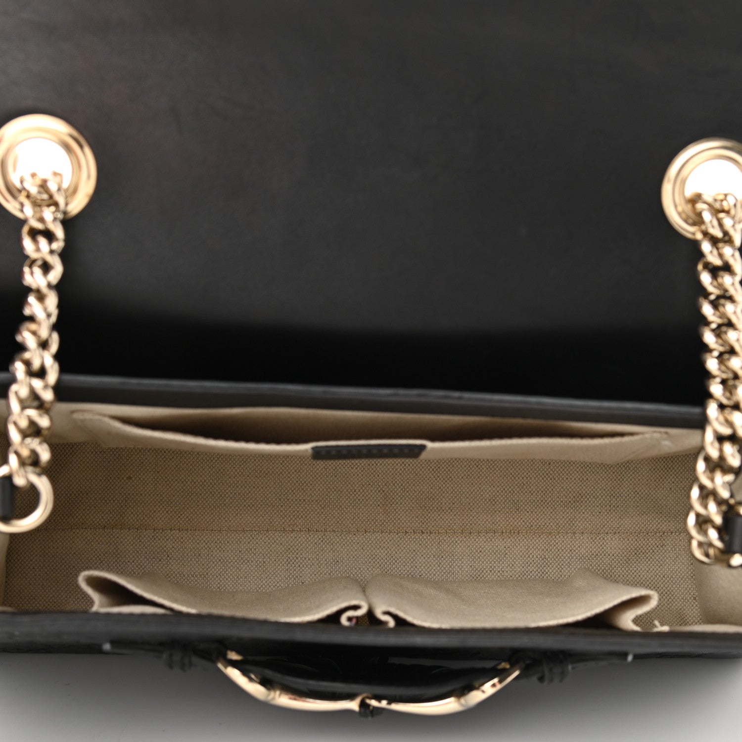 Gucci Microguccissima Medium Emily Chain Shoulder Bag Black 5 of 14