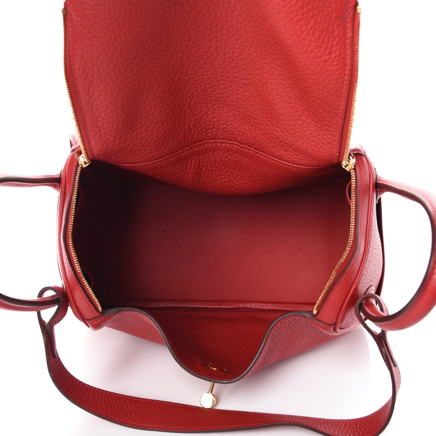 Taurillon Clemence Lindy 26 Rouge Casaque
