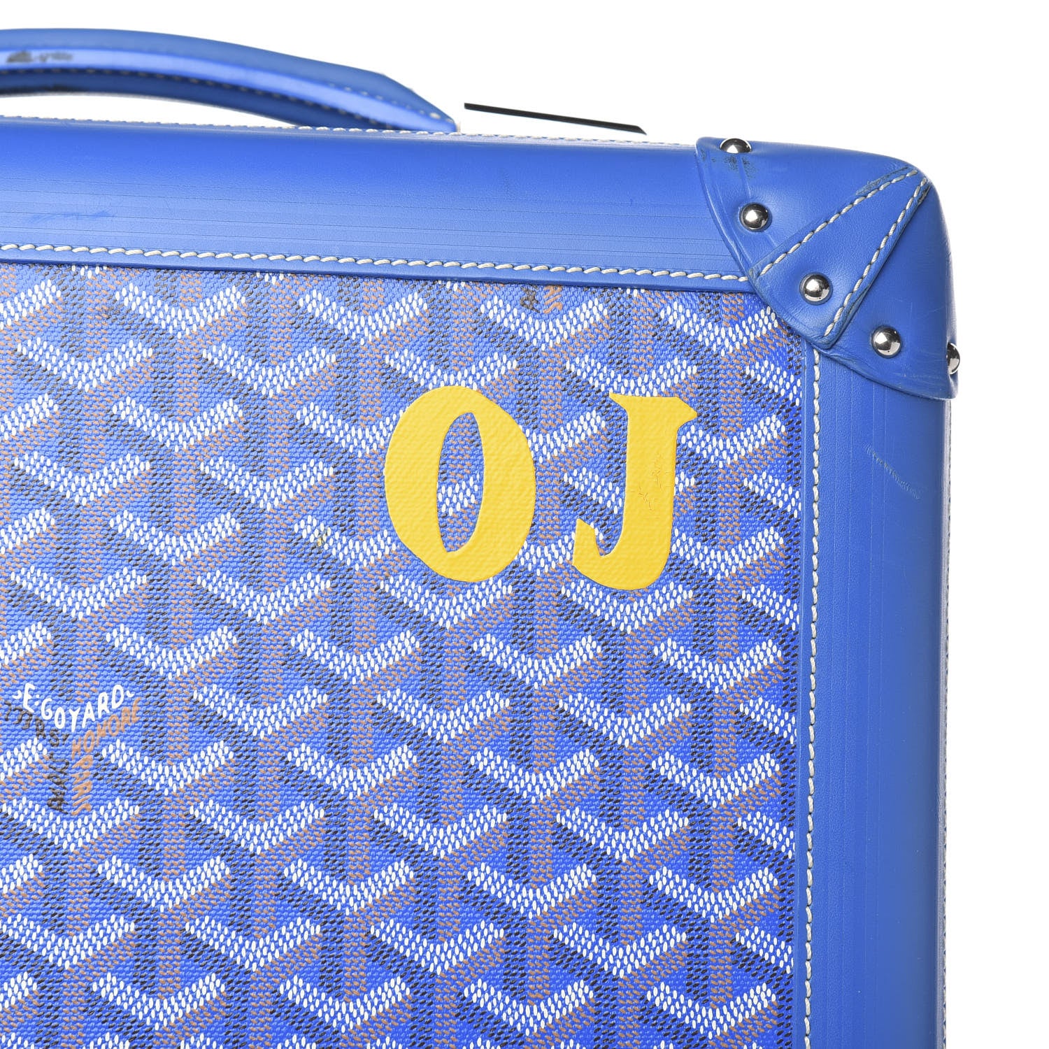 Goyard Goyardine Bourget PM Sky Blue 8 of 9