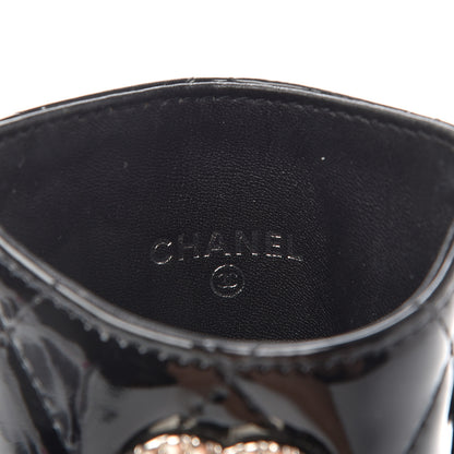 Chanel Patent Quilted Brilliant iPhone Case Black 6 of 8
