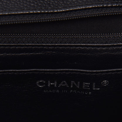 Chanel Caviar Quilted Jumbo Single Flap Black 6 of 11