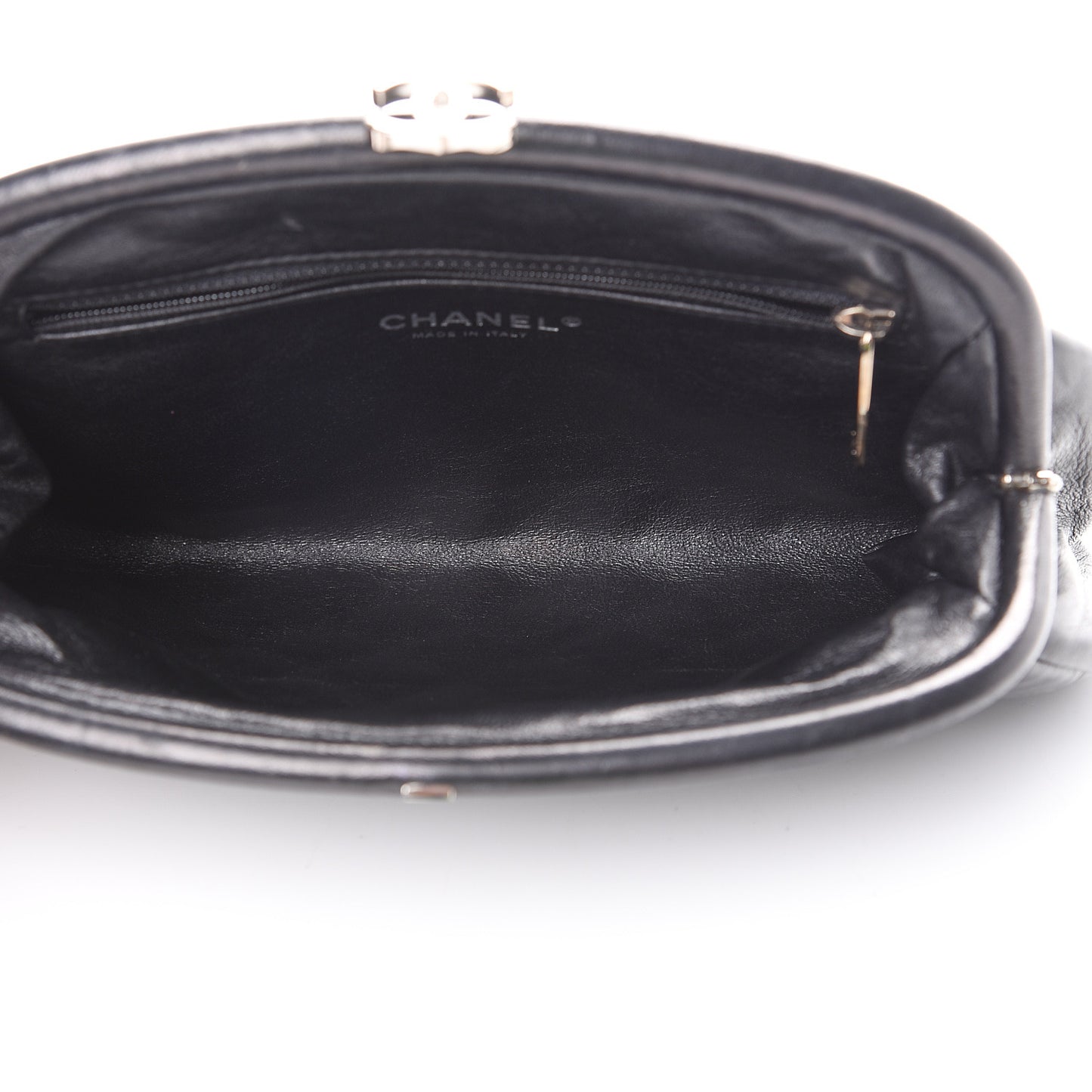 Lambskin Quilted Timeless Clutch Black