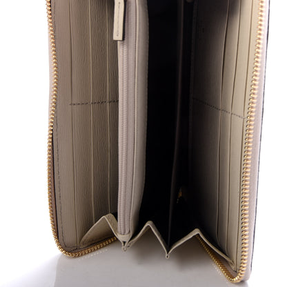 Gucci X LIBERTY OF LONDON Calfskin Infinity Abbey Zip Around Wallet Perfect Pink Ivory 5 of 7