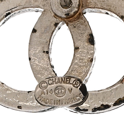 Chanel Crystal CC Earrings Silver 4 of 5