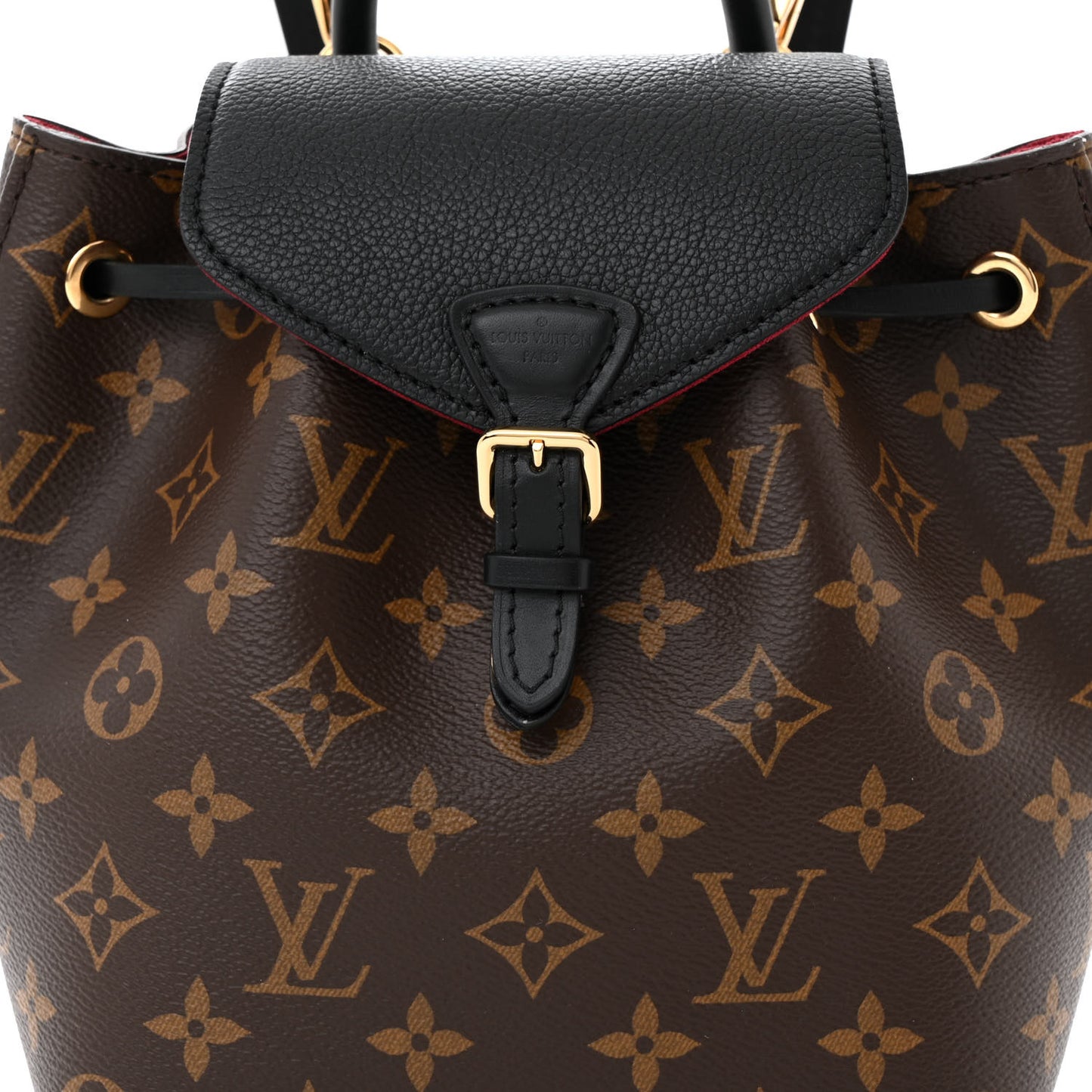 Monogram BB Montsouris NM Backpack Black