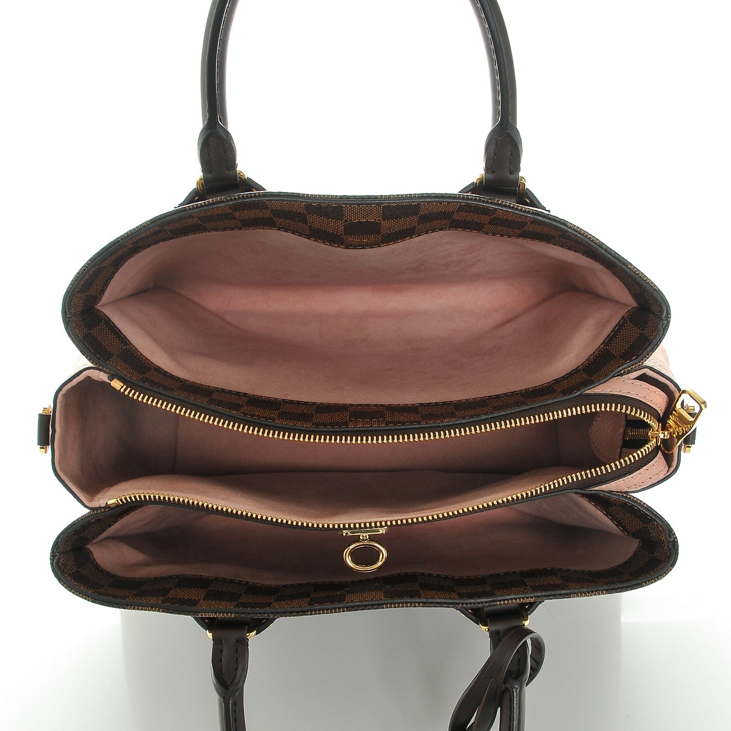 Louis Vuitton Cuir Taurillon Damier Ebene Normandy Magnolia 5 of 6