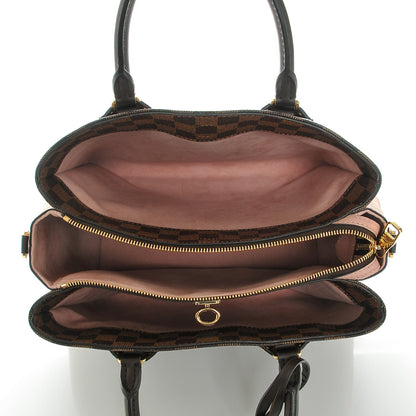 Louis Vuitton Cuir Taurillon Damier Ebene Normandy Magnolia 5 of 6
