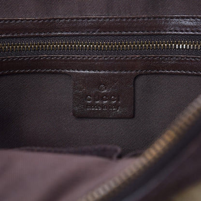 Gucci Monogram Interlocking G Tote Dark Brown 6 of 16