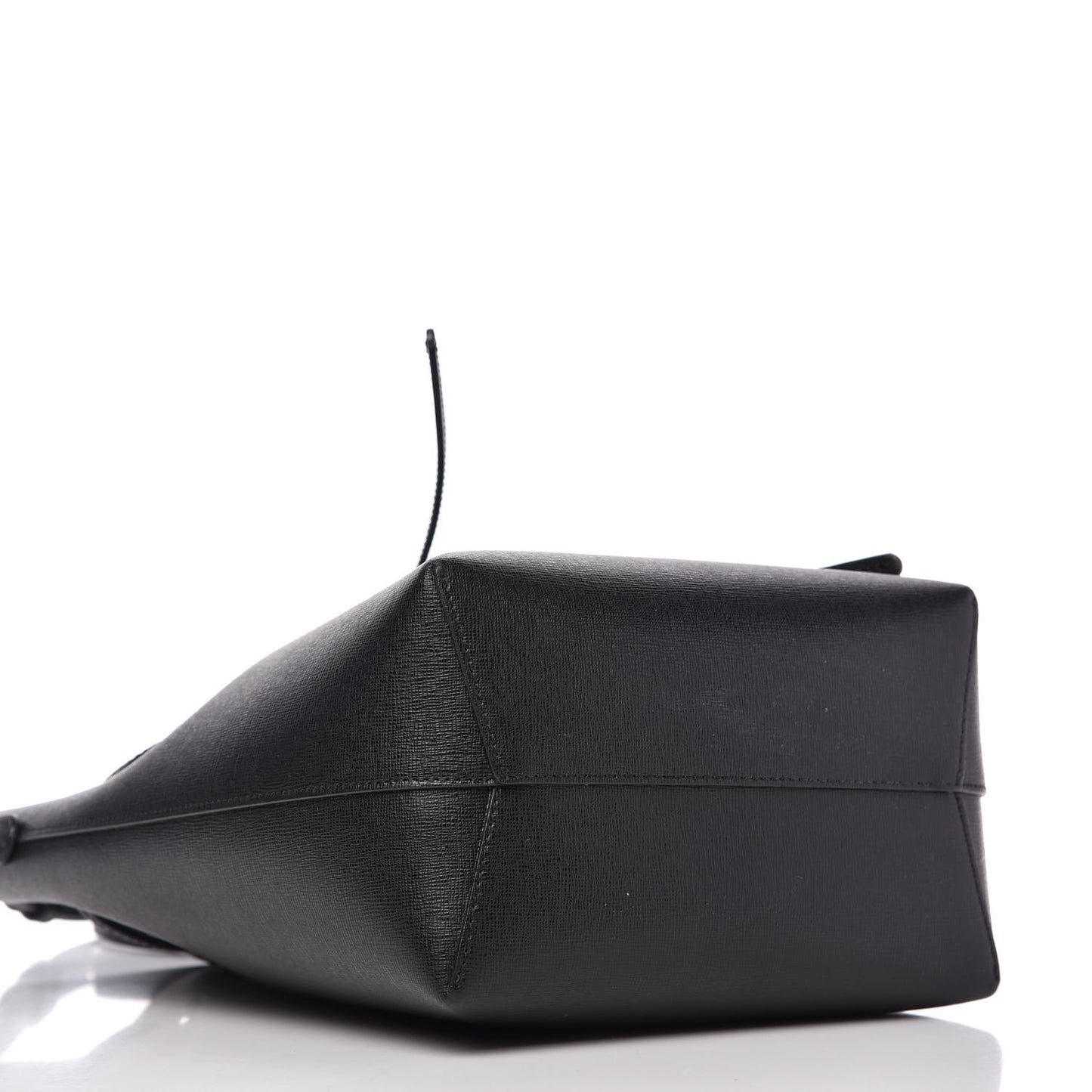 Saffiano Mini Bucket Bag Black
