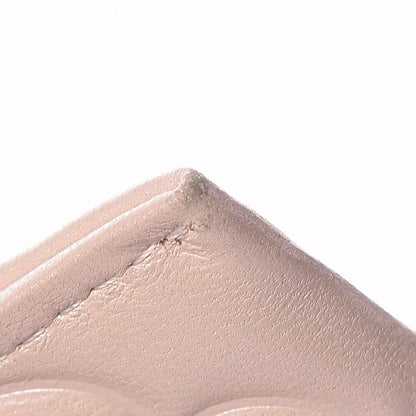 Chanel Lambskin Camellia Embossed Card Holder Nude 5 of 13