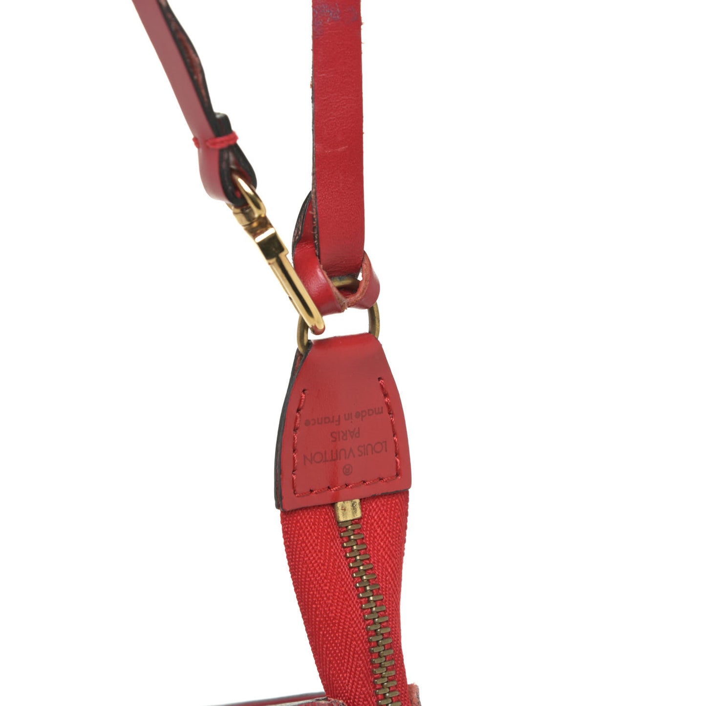 Epi Pochette Accessories 24 Castillan Red