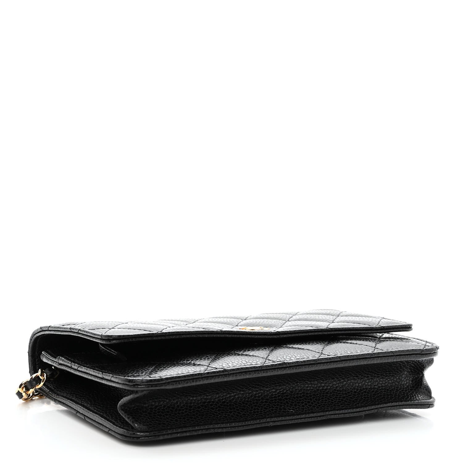 Chanel Caviar Quilted Wallet on Chain WOC Black 4 of 9