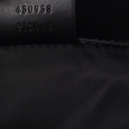 Gucci Soft GG Supreme Monogram Double Buckle Backpack Beige Black 7 of 7