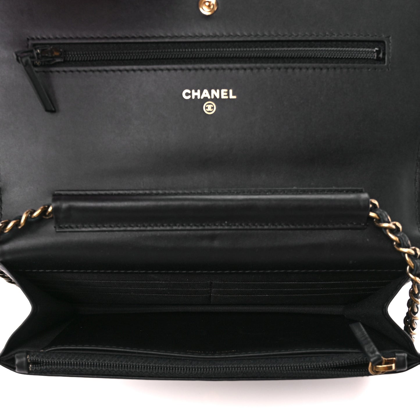 Caviar Timeless CC Wallet on Chain WOC Black