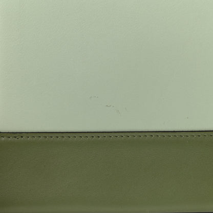 Celine Shiny Smooth Calfskin Medium Frame Shoulder Bag Olive Pastel Green 13 of 13