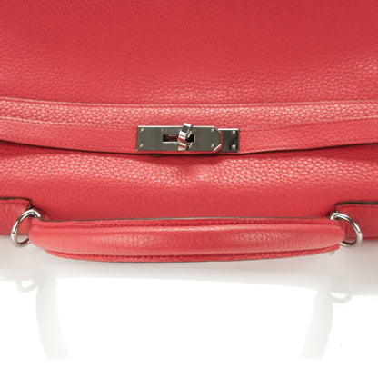 Hermes Taurillon Clemence Kelly Retourne 35 Rose Jaipur 31 of 31