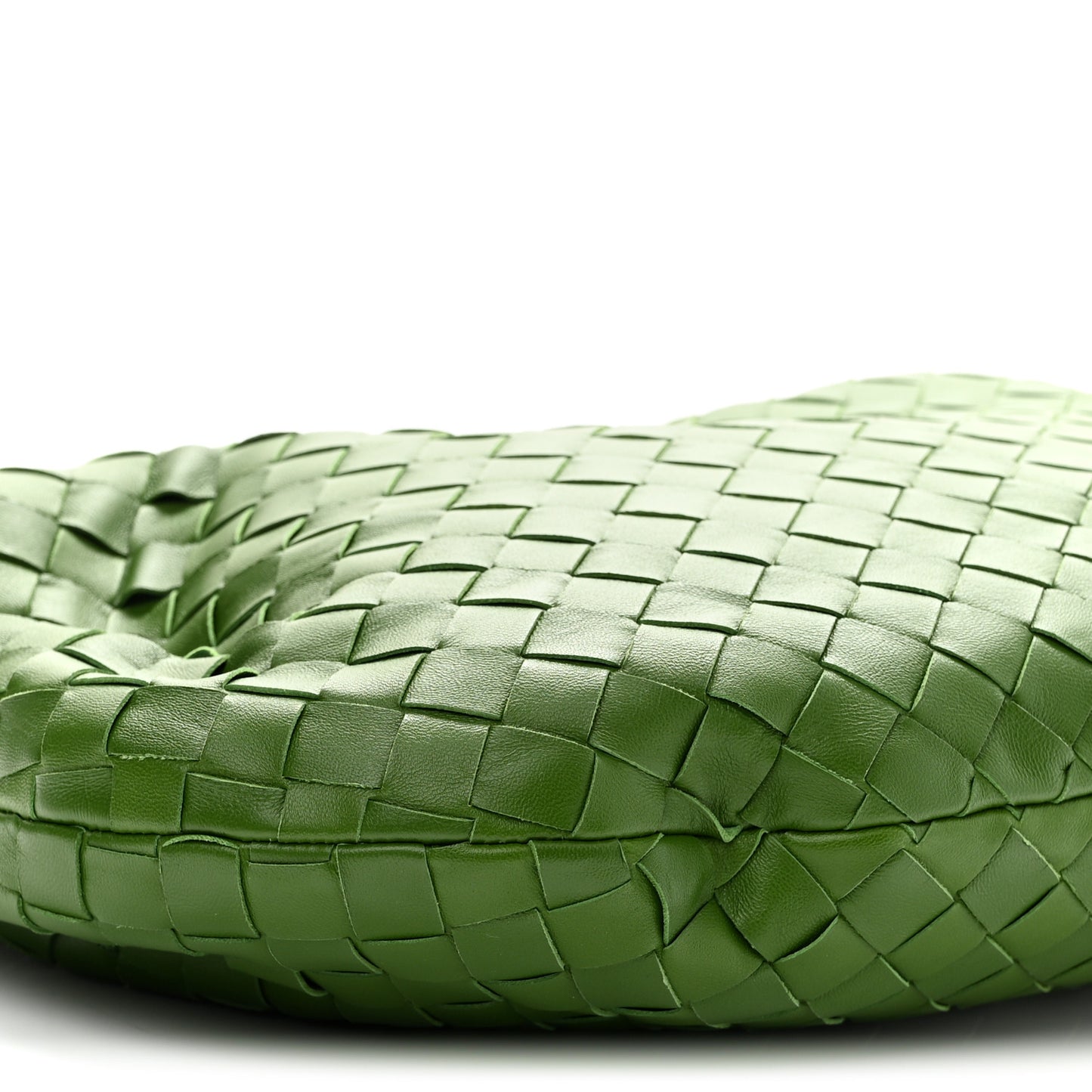Nappa Intrecciato Teen Jodie Hobo Avocado