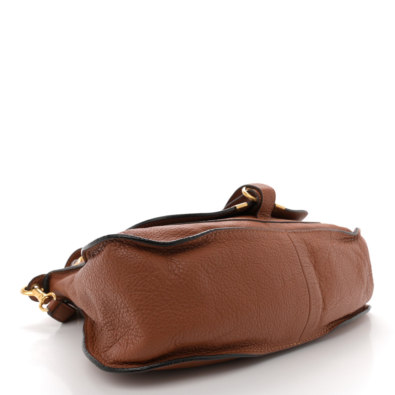 Chloe Calfskin Medium Marcie Satchel Tan 4 of 13